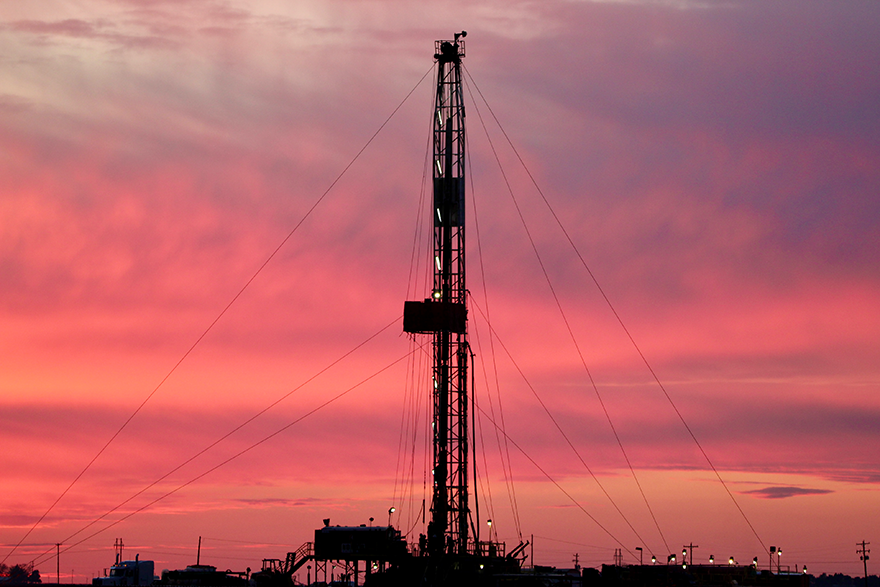 stock image of sequestration well
