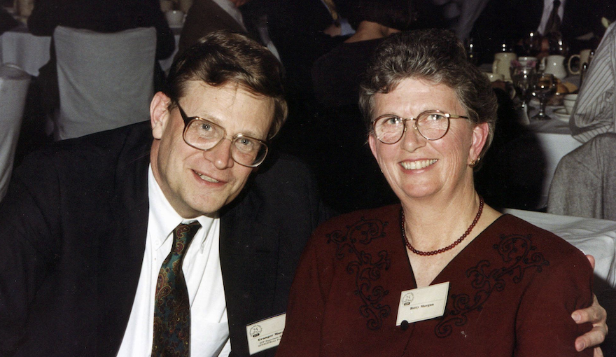 granger and his wive Betty